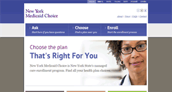 Desktop Screenshot of nymedicaidchoice.com